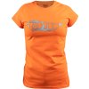 T-Shirt “Power Ink 3D” women - orange, size XS (Size XS, Color Orange, Gloves cut Without Label)