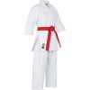 Karate Gi “Migoto” - white, with white embroidery, size 140 cm (Color White - White, Size 140 cm)