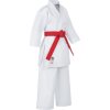 Karate Gi “Jingu” - white, with white embroidery, size 140 cm (Color White - White, Size 140 cm, Gloves cut Without Label)