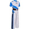 Kickboxing uniform “Urban Arts” - white-green, size 130 (Size 130, Color White - Green, Gloves cut Without Label)