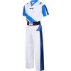 Kickboxing uniform “Urban Arts” - white-green, size 130 (Size 130, Color White - Green, Gloves cut Without Label)