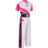 Kickboxing uniform “Urban Arts” - white-green, size 130 (Size 130, Color White - Green, Gloves cut Without Label)
