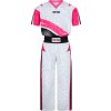 Kickboxing uniform “Urban Arts” - white-green, size 130 (Size 130, Color White - Green, Gloves cut Without Label)