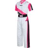 Kickboxing uniform “Urban Arts” - white-green, size 130 (Size 130, Color White - Green, Gloves cut Without Label)