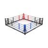 Boxing ring, flat ring, foldable “Take-out” - size 5x5m (Dimensions 5 m x 5 m, Gloves cut Without Label)