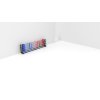 Boxing ring, flat ring, foldable “Take-out” - size 5x5m (Dimensions 5 m x 5 m, Gloves cut Without Label)