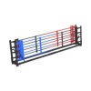 Boxing ring, flat ring, foldable “Take-out” - size 5x5m (Dimensions 5 m x 5 m, Gloves cut Without Label)