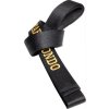 Shiny Taekwon-Do belt with box (with embroidery) “TAEKWONDO” - black, size 330 cm (Color Black, Size 330 cm)