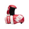 Pointfighter "Glossy Block" - červeno-biely, veľkosť S (Size S, Color Red - White, Gloves cut Without Label)