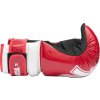 Pointfighter "Glossy Block" - červeno-biely, veľkosť S (Size S, Color Red - White, Gloves cut Without Label)