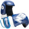 Pointfighter "Glossy Block" - červeno-biely, veľkosť S (Size S, Color Red - White, Gloves cut Without Label)