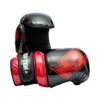 Pointfighter "Glossy Block" - červeno-biely, veľkosť S (Size S, Color Red - White, Gloves cut Without Label)
