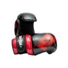 Pointfighter "Glossy Block" - červeno-biely, veľkosť S (Size S, Color Red - White, Gloves cut Without Label)