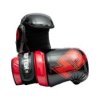 Pointfighter "Glossy Block" - červeno-biely, veľkosť S (Size S, Color Red - White, Gloves cut Without Label)