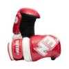 Pointfighter "Glossy Block" - červeno-biely, veľkosť S (Size S, Color Red - White, Gloves cut Without Label)