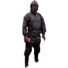 Ninja uniform “Kendo” with accessories - black, size 150 cm (Color Black, Size 150 cm)