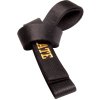 Shiny Karate belt with box (with embroidery) “KARATE” - black, size 260 cm (Color Black, Size 260 cm)