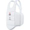 hayashi children body protector u 14 wkf white 357 b right