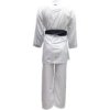 hayashi gi air deluxe white red 0474 c back 1