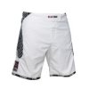 MMA-Shorts “Cage” - size XL = 190 cm, white-black (Size XL, 190 cm, Color White - Black)