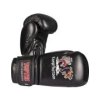 Boxing Gloves “Kampfkatzen” - 4 oz, black (Color Black, Gloves weight 4 oz)
