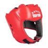 Head Guard “Competition” - red, size S (Size S, Color Red)