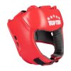 Head Guard “Competition” - red, size S (Size S, Color Red)