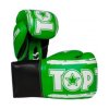 Boxing gloves “RoundUP” - 8 oz, red-white (Color Red - White, Gloves weight 8 oz)