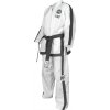 Taekwon-Do Instructor Dobok “Premium Gold” (4th - 6th Dan) (ITF approved) - white, size 160 cm (Color White, Size 160 cm)