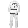 Taekwon-Do Instructor Dobok “Premium Gold” (4th - 6th Dan) (ITF approved) - white, size 160 cm (Color White, Size 160 cm)