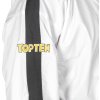 Taekwon-Do Instructor Dobok “Premium Gold” (4th - 6th Dan) (ITF approved) - white, size 160 cm (Color White, Size 160 cm)