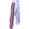 Kickboxing pants “Mesh” for Kids - size 130 = 130 cm, white-gold (Size 130, 130 cm, Color White - Gold)