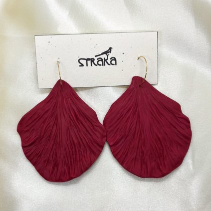 straka nausnice handmade polymer polymerova hmota straka rucna praca geometria kolekcia