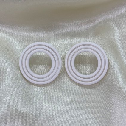 straka nausnice handmade polymer polymerova hmota straka rucna praca geometria kolekcia