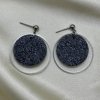 straka nausnice handmade polymer polymerova hmota straka rucna praca elegantne