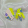 straka nausnice handmade polymer polymerova hmota straka rucna praca limitovana farebna kolekcia