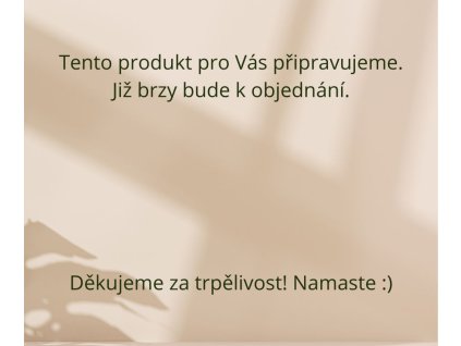 Tento produkt pro Váš připravujeme. Již brzy bude k objednání.