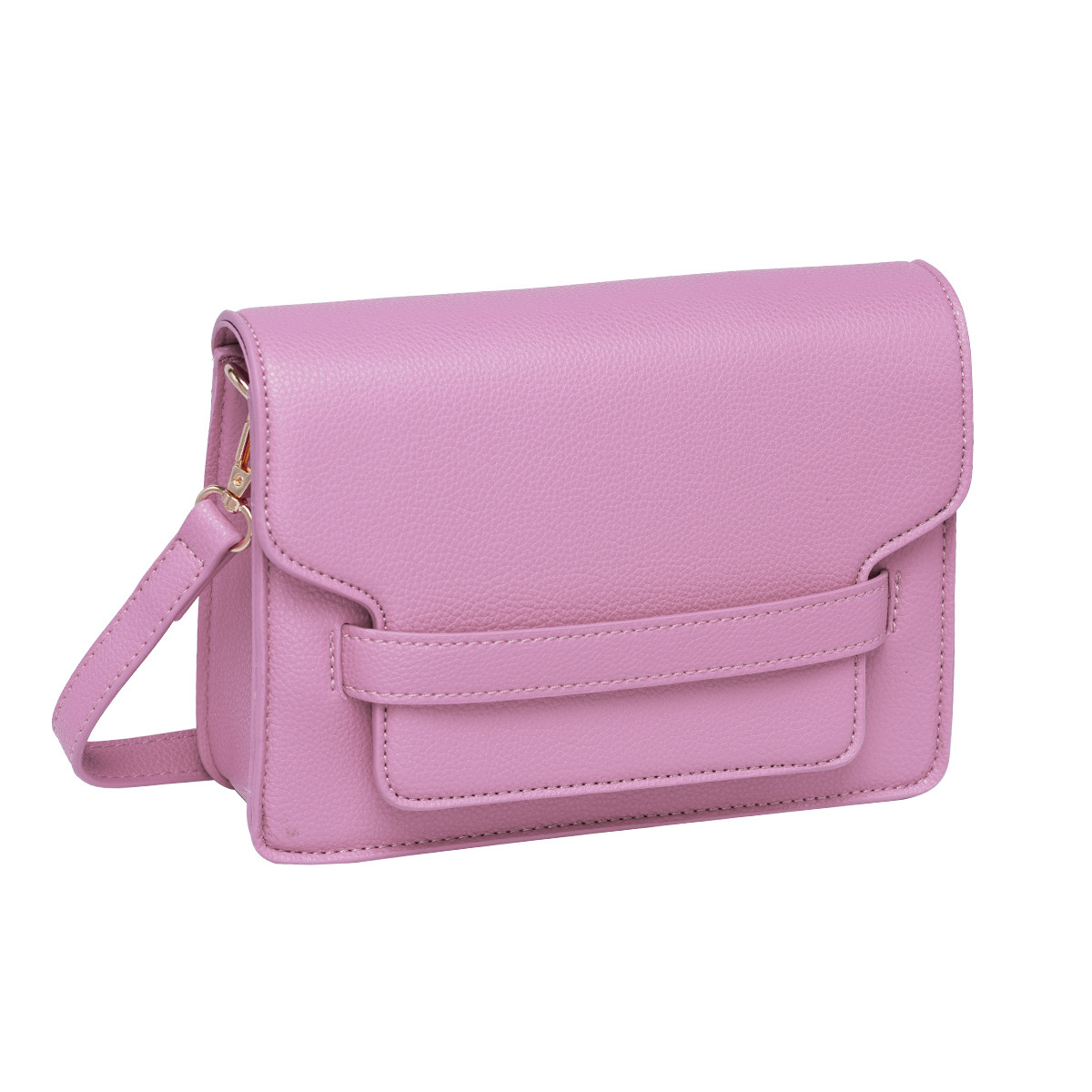 Růžová crossbody kabelka
