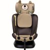 Autosedačka TWT Plus iSIZE BUF BOOF UrsCoffee s otočným Isofixem o 360 stupňů od 0 do 36 kg 40-150 cm
