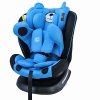 Autosedačka TWT Plus iSIZE BUF BOOF UrsBlue s otočným Isofixem o 360 stupňů od 0 do 36 kg 40-150 cm