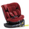 Autosedačka B-Joy Deluxe iSIZE BUF BOOF Red s otočným Isofixem o 360 stupňů od 0 do 36 kg 40-150 cm