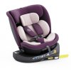 Autosedačka B-Joy Deluxe iSIZE BUF BOOF Purple s otočným Isofixem o 360 stupňů od 0 do 36 kg 40-150 cm