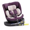 Autosedačka B-Joy Deluxe iSIZE BUF BOOF Purple s otočným Isofixem o 360 stupňů od 0 do 36 kg 40-150 cm