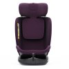 Autosedačka B-Joy Deluxe iSIZE BUF BOOF Purple s otočným Isofixem o 360 stupňů od 0 do 36 kg 40-150 cm