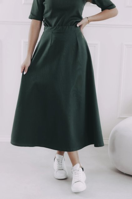 sukně mosi deep green