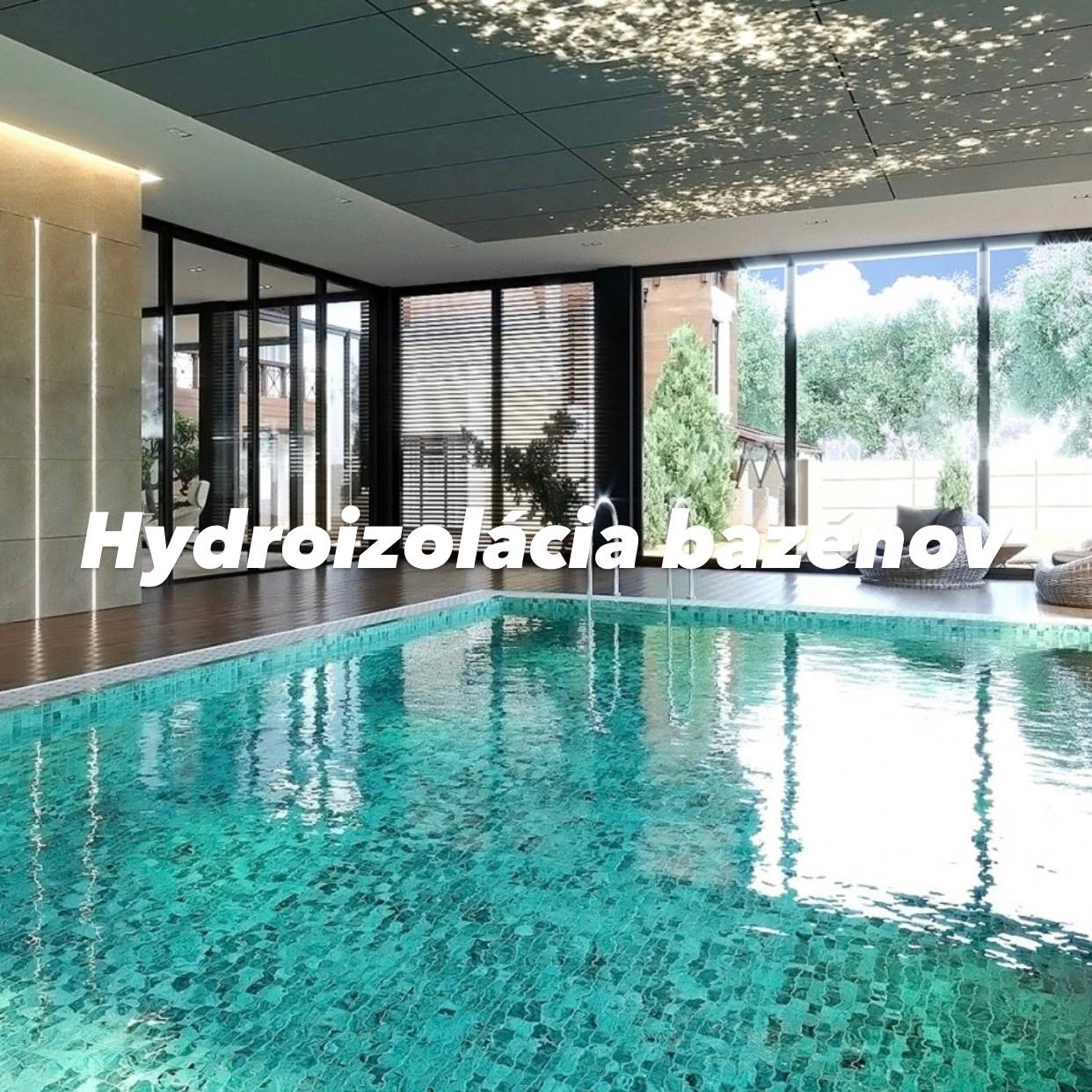 Hydroizolácia bazénov