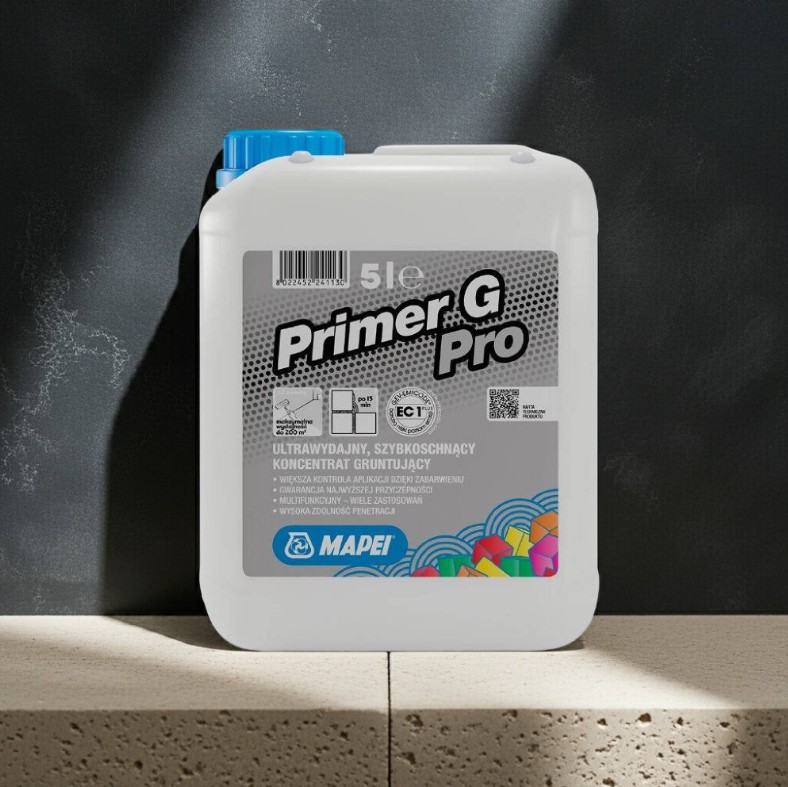 MAPEI PRIMER G PRO — úplný rozbor materiálu