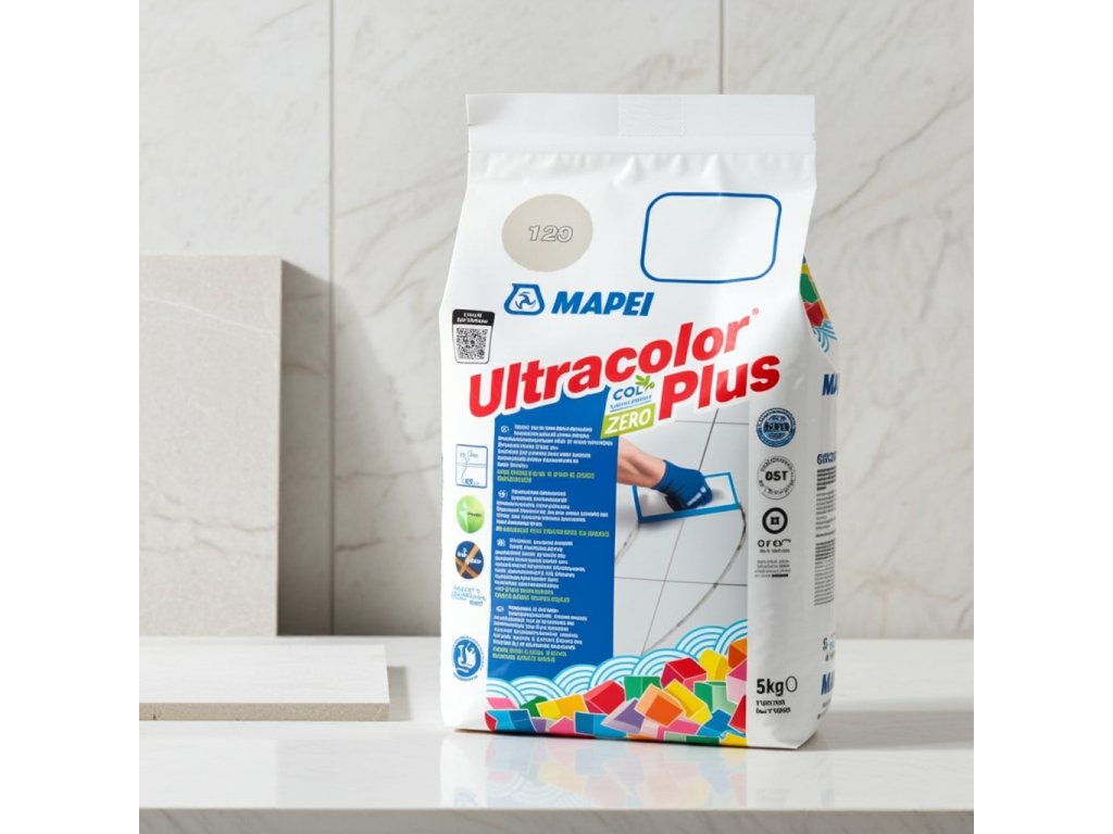 MAPEI Ultracolor Plus (5 kg) cementová malta na škárovanie Farba 167 AVIO, Balenie 5 kg edited 4