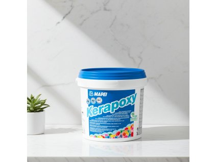 MAPEI KERAPOXY (2 kg) – vysoko odolná epoxidová škárovacia hmota a lepidlo Farba 172 VESMÍRNA MODRÁ, Balenie 2 kg edited 3