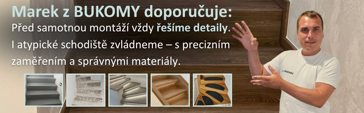 Marek z BUKOMY radí – vinylové schody
